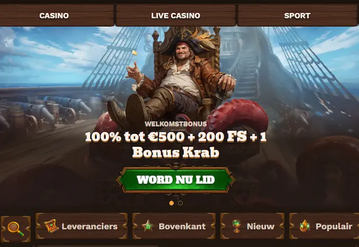 Fat Pirate Casino NL Fat Pirate Casino bonus